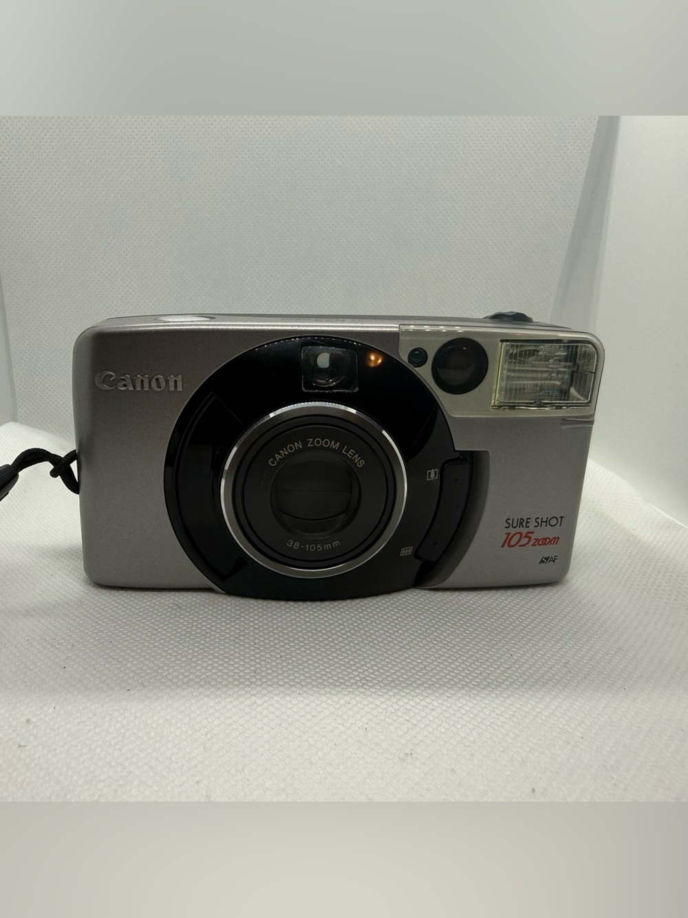 Canon Sure Shot 105 Zoom – Vintage 35mm Film Camera – Untested As it Is